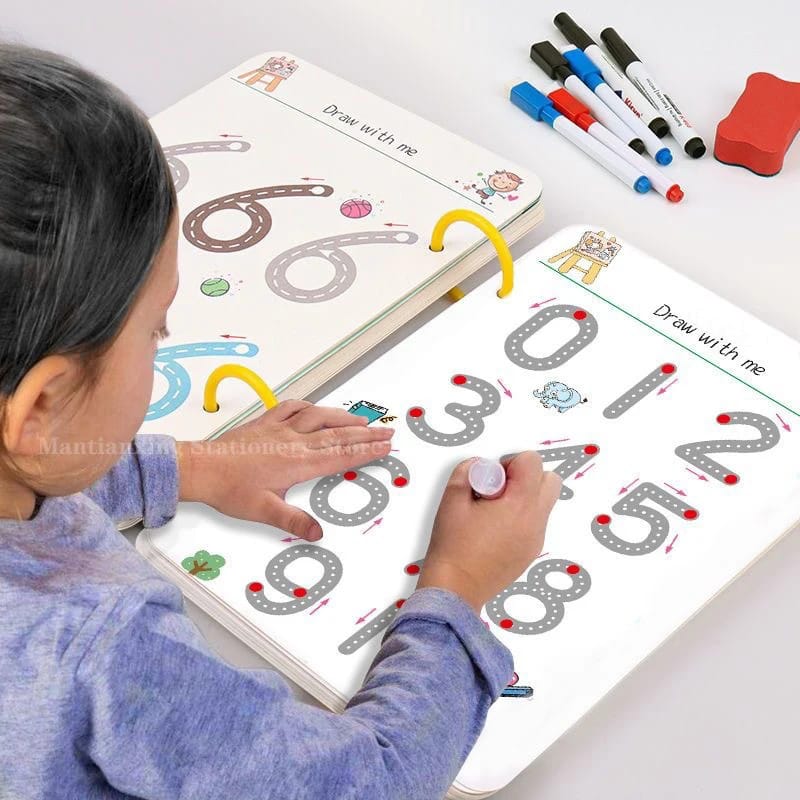 Libro De Aprendizaje Trazos Magicos Mont