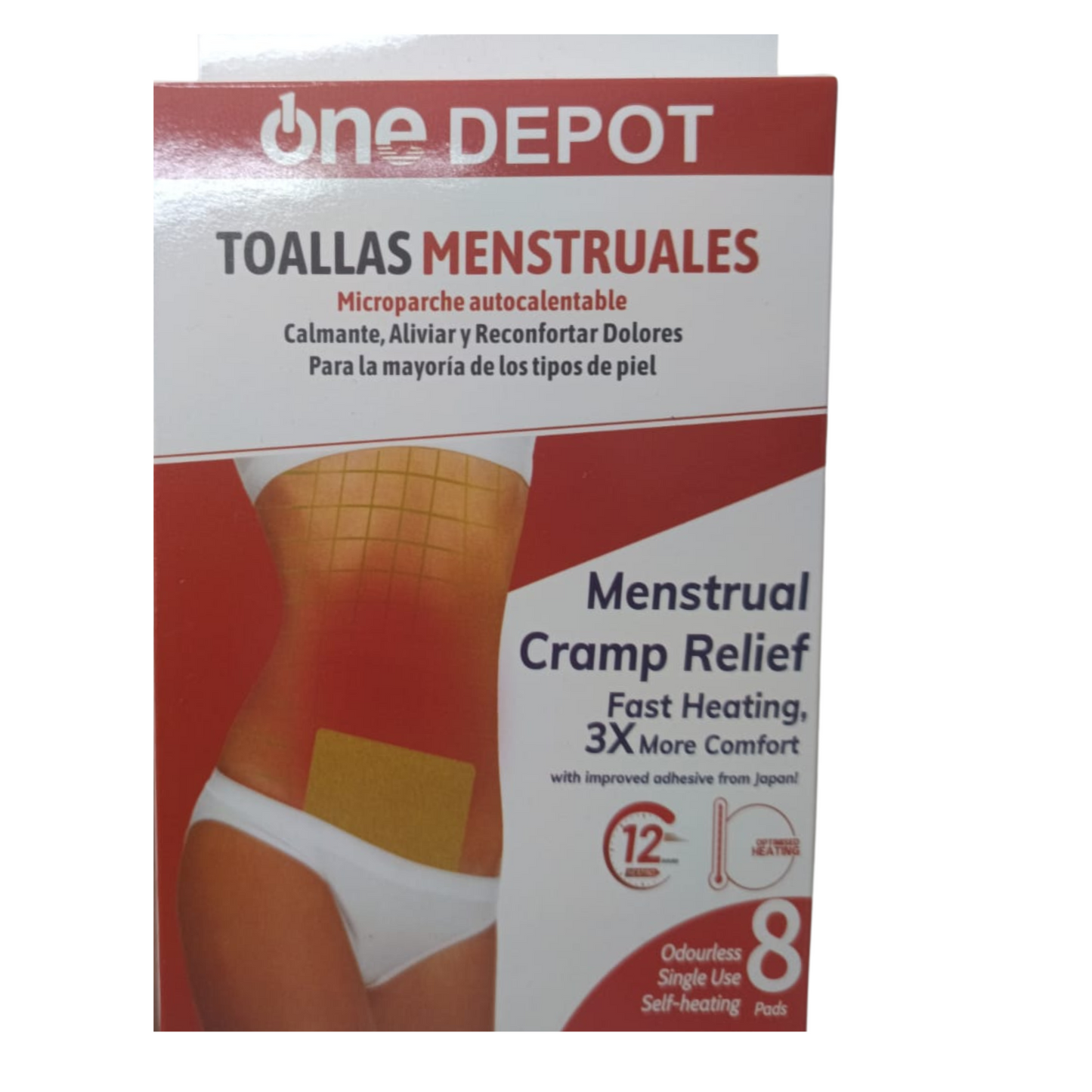 Parches Térmicos Alivia Dolor MENSTRUAL